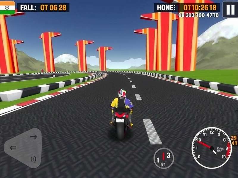 Helix Racing Titan Gameplay Screenshot